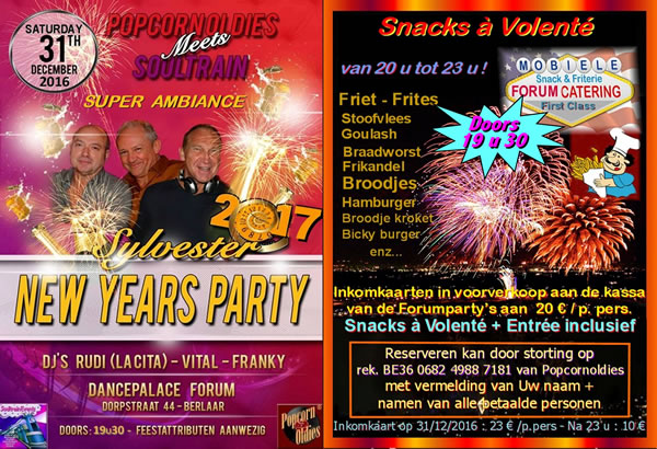 Flyer sylvesterparty